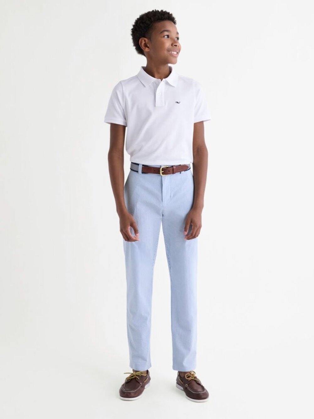 Vineyard Vines Boys Seersucker Breaker Pants- Size 6, EUC